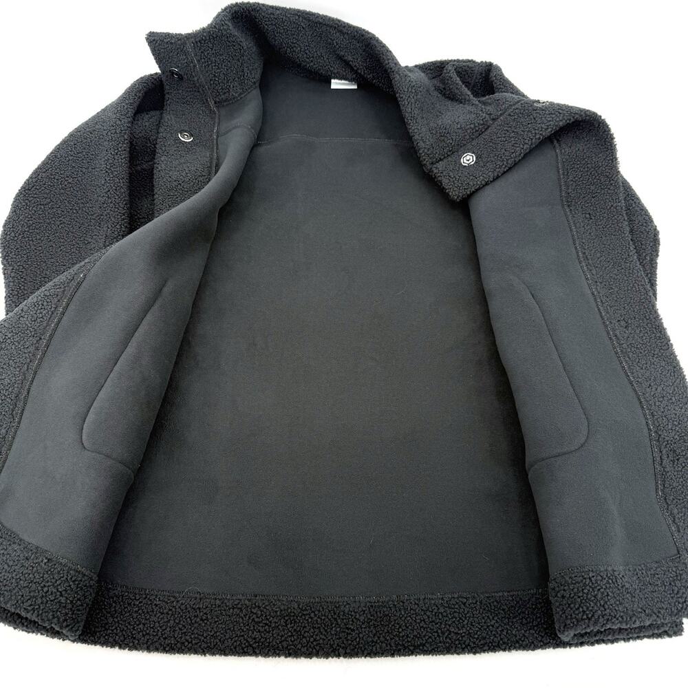 Columbia Panorama Long Sherpa Fleece Black Sweater Jacket Women’s Size 1X EUC - Picture 8 of 10